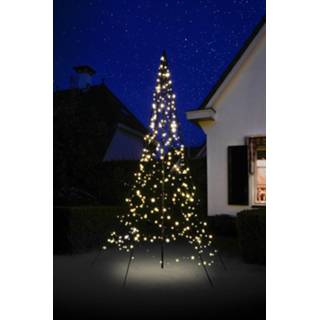 👉 Kerstboom Fairybell licht 300cm , 360 LED warmwit, met mast 8718781474188