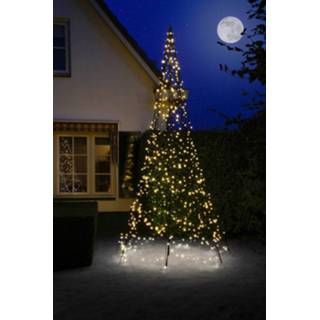 👉 Kerstboom Fairybell licht 400cm, 640 LED warmwit, incl. mast 8718781474232