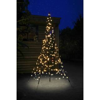 👉 Kerstboom Fairybell licht 200cm , 300 LED warmwit, met mast 8718781474164