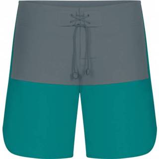 👉 Bleed - Econyl Max Flex Boardshorts - Boardshort maat XXL, turkoois/grijs