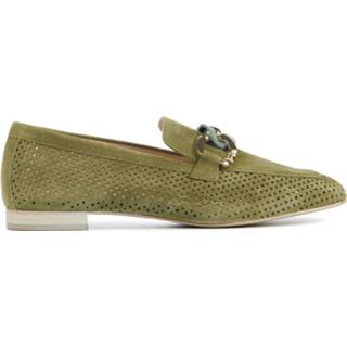 👉 Instappers leer suede leder vrouwen groen Pertini Dames Leren Instapschoenen 8720699007747 121084135522