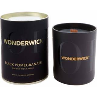 👉 Geurkaars zwart Wonderwick Black Pomegranate Noir 6090528971979