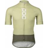 👉 POC - Essential Road Logo Jersey - Fietsshirt maat S, beige