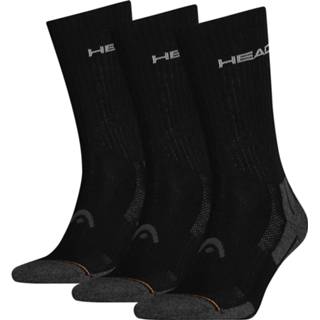 HEAD Performance Crew sokken 3-pack Unisex Black