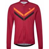 👉 Ziener - Nitan L/S Tricot - Fietsshirt maat 58, rood/roze