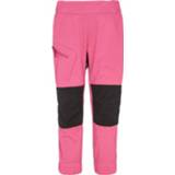 Didriksons - Kid's Lövet Pant 5 - Softshellbroek maat 130, roze/zwart