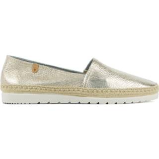 👉 Instappers nubuck leder Zomercollectie BASIS vrouwen goud Verbenas Dames Instapschoenen 8720699020937