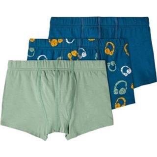 👉 Jongens boxershort donkergroen blauw Name it 3-pak - Aloha Green 5715213588386