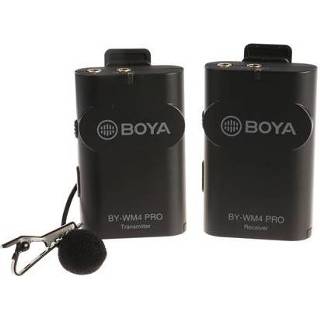 👉 Microfoon jongens Boya 2.4 GHz Duo Lavalier Draadloos BY-WM4 Pro-K1 6971008024111