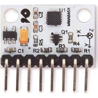 👉 Accelerometer wit kunststof One Size Color-Wit Whadda MMA8452 digitaal 3-assig 5410329730024