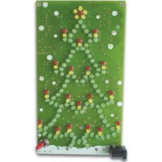 👉 Kerstboom groen kunststof One Size Color-Groen Whadda 134led 9-12VDC 14,3 x 8,1 cm 5410329730673