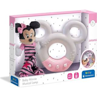 👉 Nachtlamp wit roze kunststof One Size Color-Wit baby's Clementoni Baby Minnie 7 x 32 22 cm wit/roze 8005125173969