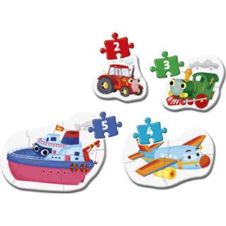 👉 Puzzel One Size GeenKleur Clementoni Mijn Eerste Puzzels - Voertuigen 8005125208111