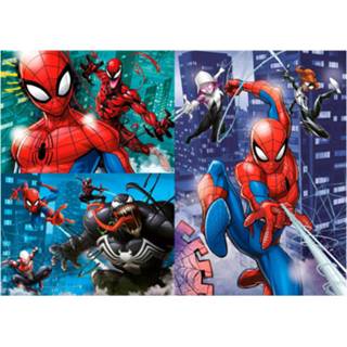 👉 Puzzel One Size GeenKleur Clementoni Brilliant Spiderman, 3x48st. 8005125252381