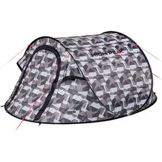 👉 Popup tent grijs polyester One Size Color-Grijs High Peak pop-up Vision 2 235 x 140 100 cm 4001690102827