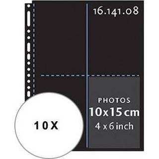 👉 Henzo 10 Fototassen 10x15 zwart 230x297 5 stuks