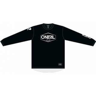 Fiets shirt uniseks zwart XL O'Neal - Kid's O´Neal Element Cotton Jersey Hexx V.22 Fietsshirt maat XL, 4046068587288