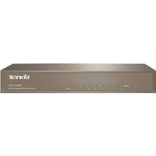 Netwerk-switch Tenda TEG1008D Netwerk switch 8 poorten 10 / 100 1000 MBit/s 6932849431025