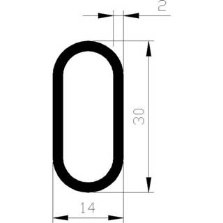 👉 Ovale buis 30x14 f2 2000mm 8713329948404