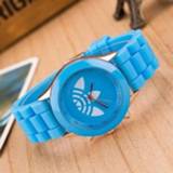 👉 Siliconen horloge hemelsblauw active WPB002 Fashion Sports quartz (hemelsblauw)