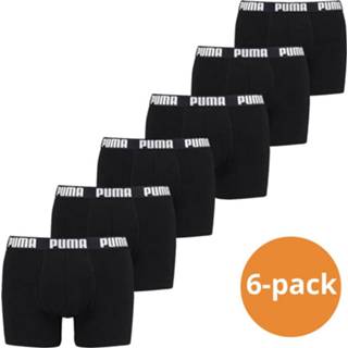 👉 Boxershort zwart Puma Boxershorts Everyday Black 6-pack-M 5901453732423