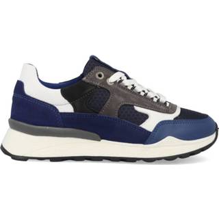 👉 Bullboxer Sneakers AEX003E5LACTWB Blauw-38 maat 38