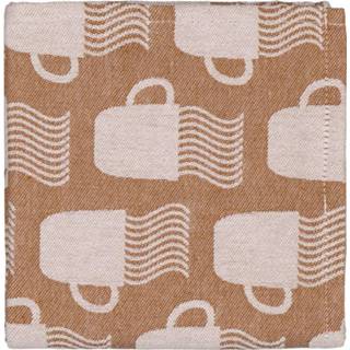 👉 Thee doek katoen bruin HEMA Theedoek 65x65 Koffiemokken (bruin) 8720354344811