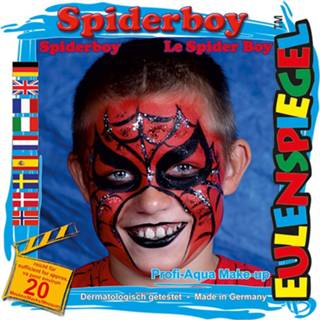 👉 Multicolor kunststof One Size Color-Meerkleurig Eulenspiegel schminkset Spiderboy 4028362204504