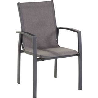 👉 Terrasstoel antraciet aluminium Hartman Tuinstoel 'Canterbury' kleur 8711268511888