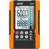 👉 Digitale multimeter oranje active Andg Automatische Intelligente Hoge Precisie Multimeter, Specificatie: Q60S Voice Control (Oranje)