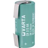 👉 Varta CR2/3 LF Speciale batterij CR 2/3 AA LF U-soldeerlip Lithium 3 V 1350 mAh 1 stuk(s)