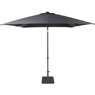👉 Parasol grijs Lugo 230x230cm square (grey) 8713229766368
