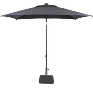 👉 Parasol zwart Lugo 150x210cm rectangle (black) 8713229766146