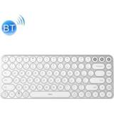 👉 Toetsenbord wit active Originele Xiaomi Youpin MIIIW 85 Sleutels Draadloze Bluetooth + 2.4GHz Dual-modi (wit)