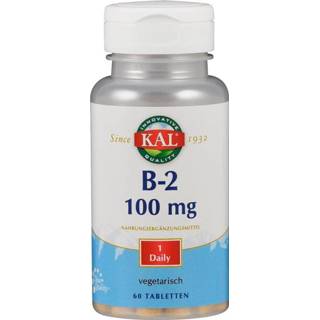 👉 Vitamine gezondheid Kal B2 100mg Tabletten 4063024524064