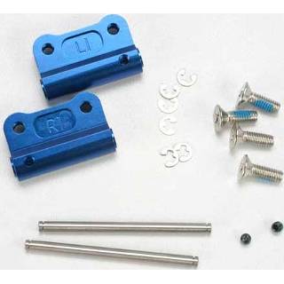 👉 Mounts, suspension arm (blue-anodized 6061-t6 aluminum)(rear)(+/- 1-degree)(l&r)