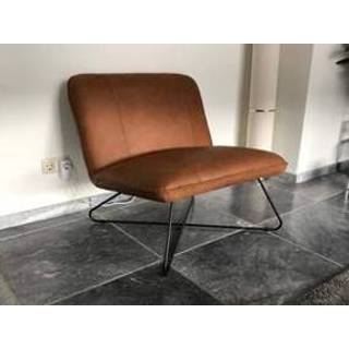 👉 Leren fauteuil bruin bruine leer smile bruin, leer, stoel 8719128971179
