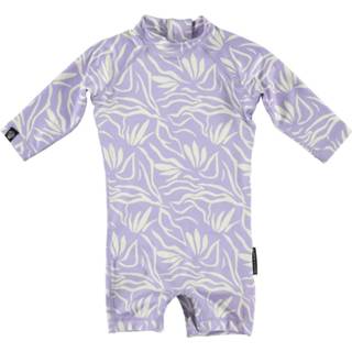 👉 Zwempak lila meisjes baby's UV baby zwempakje lange mouwen - Sweet Magnolia 7436909017055 7436909017048