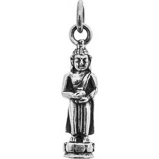👉 Boeddha zilver Geboortedag hanger/bedel Woensdag 925 - 2 cm 7436953624636