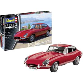 👉 Bouwpakket Revell 67668 RV Model-Set Jaguar E-Type Coupé Auto (bouwpakket) 1:24 4009803367668