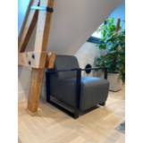 👉 Leren fauteuil bruin bruine leer jolly bruin, leer, stoel 8719128971124