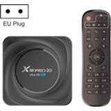 👉 Mediaspeler active X88 PRO 20 4K Smart TV Box Android 11.0 met infraroodafstandsbediening, RK3566 Quad Core 64bit Cortex-A55 tot 1.8 GHz, RAM: 8GB, ROM: 64 GB, ondersteuning Dual Band WiFi, Bluetooth, Ethernet, EU-plug