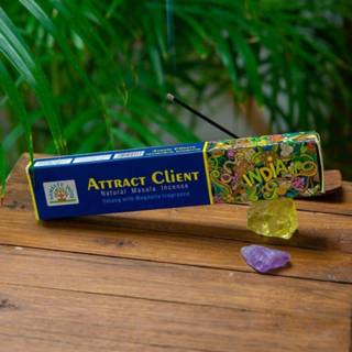 👉 Wierook Namaste India 'Attract Client' (1 pakje) 8906006494589