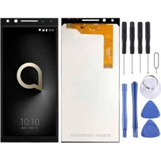 👉 Digitizer zwart active Lcd-scherm en volledige montage voor Alcatel 5 5086 5086Y 5086D (zwart)