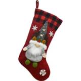 👉 Decoratiehanger grijs active kinderen Kerstmis Faceless Doll Decoratie Hanger Cartoon Gift Candy Bag (grijs)