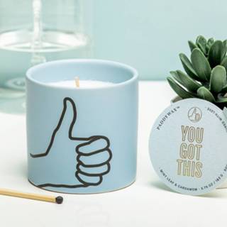 👉 Geurkaars blauw active Impressions - You Got This (blauw)