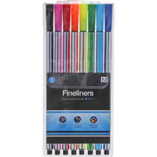 👉 Fineliner Fineliners, 8st. 5012128434617