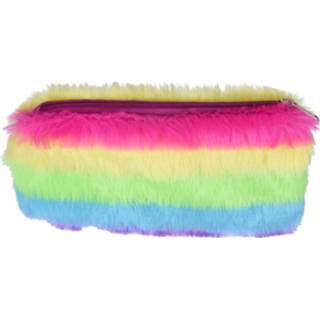 👉 Etui textiel multikleur Free And Easy Fluffy 22 X 12 Cm 8719202858150