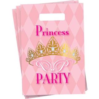 👉 Uitdeelzakje Uitdeelzakjes Princess Party, 6st. 8711319353306