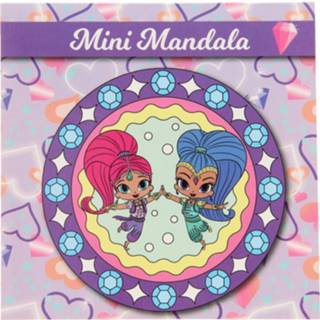 👉 Kleurboek mannen Shimmer & Shine Mini Mandala 8711851197628